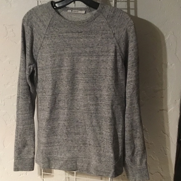 Alexander Wang Heather Gray Knit Top - Picture 1 of 3